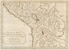 'Suite du Perou. Audience de Charcas'. Bolivia Peru.  BELLIN/SCHLEY 1772 map