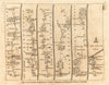 Leominster Kingsland Presteigne Rhayader Aberystwyth KITCHIN road map 1767