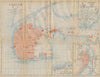 'Swatow'. Shantou antique town city plan. China 1915 old map chart