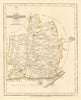 Antique county map of MONMOUTHSHIRE by JOHN CARY. Original outline colour 1793