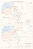 WW2 advance Belgium broad narrow fronts Eisenhower Montgomery strategy 1968 map