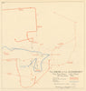 Sinking the Scharnhorst. 26 December 1943. Final phase 1954 old vintage map