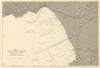 Salerno Landings. Operation Avalanche, 9th September 1943. World War 2 1954 map