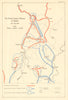 Battle of Imphal British counterattack June-July 1944 Manipur India WW2 1961 map