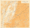 Burma Campaign 1944. Myitkyina - Lashio. Airfields. World War 2 1965 old map
