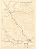 Burma Campaign. February 1945. Myitson-Mongmit Momeik. World War 2 1965 map