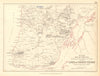 Defence of Lisbon. Lines of Torres Vedras. Oct-Nov 1810. Peninsula War 1850 map