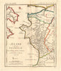 ANCIENT GREECE Ilia Triphylia. Zante Cephalonia Olympia Coloured BOCAGE 1790 map