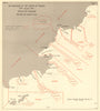 Operation Dragoon August 1944. Invasion of South of France. St Tropez 1961 map