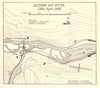 World War 2 Norway Campaign Otta 28 April 1940 German Invasion SMALL 1952 map