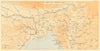 India North East Frontier 1942-43. Burma Campaign World War 2 1961 old map