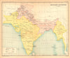 BRITISH INDIA Military Divisions. Northern Army. Southern Army. Burma 1909 map