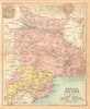 'Bengal, with Sikkim'. British India provinces. Bihar Jharkhand Orissa 1909 map