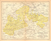 'Central India'. British India provinces. Madhya Pradesh 1909 old antique map