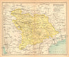 'Hyderabad'. British India province. Telangana Maharashtra Karnataka 1909 map