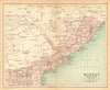 'Madras (Northern Section)'. British India provinces. Andhra Pradesh 1909 map
