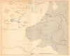 Disposition of UK Eastern Command & GHQ Reserves 31st May 1940. WW2 1957 map