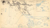 Operation Sealion September 1940. Planned invasion of UK. Seelöwe 1957 old map