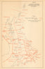 RAF Fighter Command Groups and Sectors, Spring 1941. World War 2 1957 old map