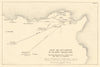 Allied & Axis airfields, North Tunisian Front 1942. World War 2 1966 old map