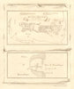 'Plan du Fort de Mozambique' Island. Fort Sao Sebastiao. BELLIN 1746 old map