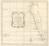 'Coste Occidentale d’Afrique…' Namibia South Africa Angola coast BELLIN 1746 map