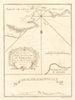 Porto Grande Bay (Mindelo), Sao Vicente, Cabo/Cape Verde islands BELLIN 1746 map
