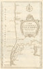 'Partie de la Coste d'Afrique depuis Tanit…' Southern Mauritania BELLIN 1746 map
