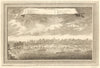 'Vue de Rufisco'. View of Rufisque, Dakar, Senegal 1746 old antique print