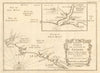 'Partie de la Coste de Guinée…' Liberia. Monrovia. Cestos River. BELLIN 1747 map