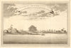 English Fort Komenda & Dutch Fort Vredenburg, Ghana. Commendo. Gold Coast 1747