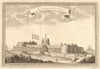 'Vue Nord-Ouest du Cap Corse'. Ghana. Cape Coast Castle NW view. Gold Coast 1747
