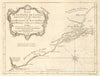 'Suite de la Coste de Guinée'. Ghana Togo Benin coast. Whidah. BELLIN 1747 map