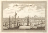 'Vue de Quang-cheu-fu ou Canton'. China. View of the city of Guangzhou 1748