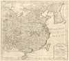 'La Chine avec la Corée et… la Tartarie'. China & Korea. BELLIN 1748 old map