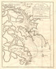 'L’entrée de la Rivière de Canton'. Pearl River Guangzhou Macau. BELLIN 1748 map
