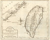 'L'Isle Formose & partie des Costes de la Chine'. Taiwan China. BELLIN 1748 map