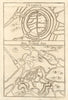 'Vusihyen - Hu-chew-fu…'. Wuxi & Huzhou city walls plans. China. BELLIN 1748 map