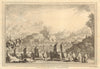 'Funerailles Chinoises'. China. A Chinese funeral. Jiao sedan chairs 1748