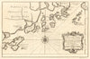 Pearl River delta. Macau Lantau Chuanshan Wanshan islands Zhuhai BELLIN 1748 map