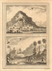 'Sepulchres Chinois; Laboureurs'. Chinese tombs / mausoleum. Farmers. China 1748