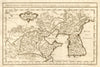 'Carte du Katay ou Empire de Kin'. Cathay. Northern China Korea. BELLIN 1749 map