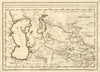 'Karazm, Turkestan & Grande Bukarie'. Central Asia. Caspian Sea. BELLIN 1749 map