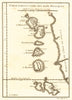 'Carte particulière des Isles Moluques'. Ternate Tidore Bacan. BELLIN 1750 map