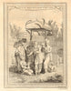Princess Mother of the Nawab of Arcot or Carnatic. India 1751 old print