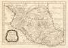'Carte du Mexique'. Central Mexico. BELLIN 1754 old antique map plan chart