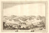 'Ancien Mexico'. Old colonial Mexico City & Lake Texcoco 1754 print