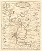 'Environs de la Ville de Mexico'. Mexico City & Lake Texcoco. BELLIN 1754 map