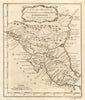 'Carte des Provinces de Nicaragua & Costa Rica'. Central America BELLIN 1754 map