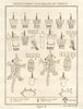 Aztec tributes & products. Birds feathers wild cat / jaguar skins 1754 print